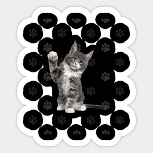 THE CAT LOVE Sticker